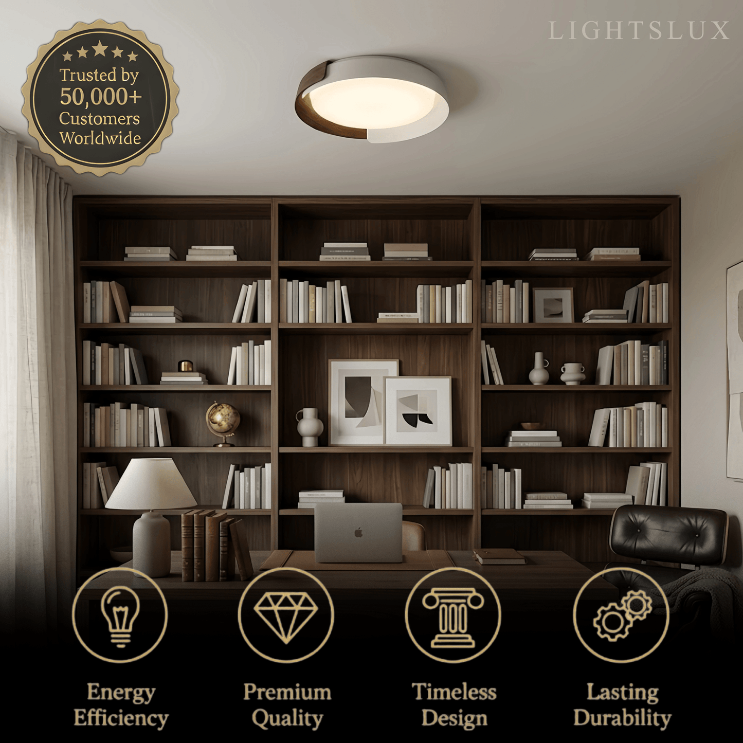 Modern_Round_Flush_Mount_Ceiling_Light