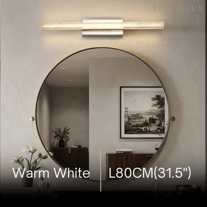 Arcato Modern Silver Vanity Light