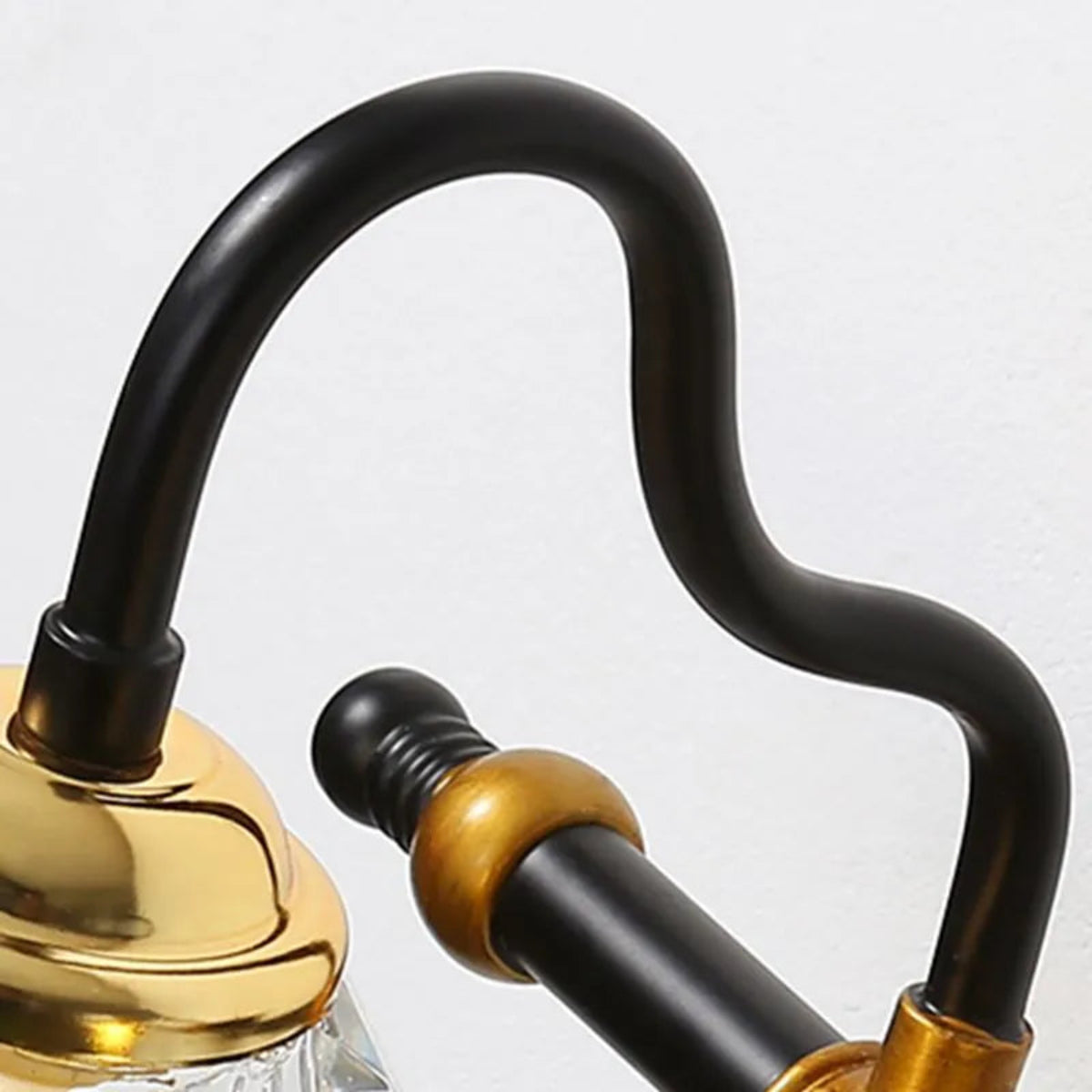 Vintage Metal Globe LED Vanity Light 