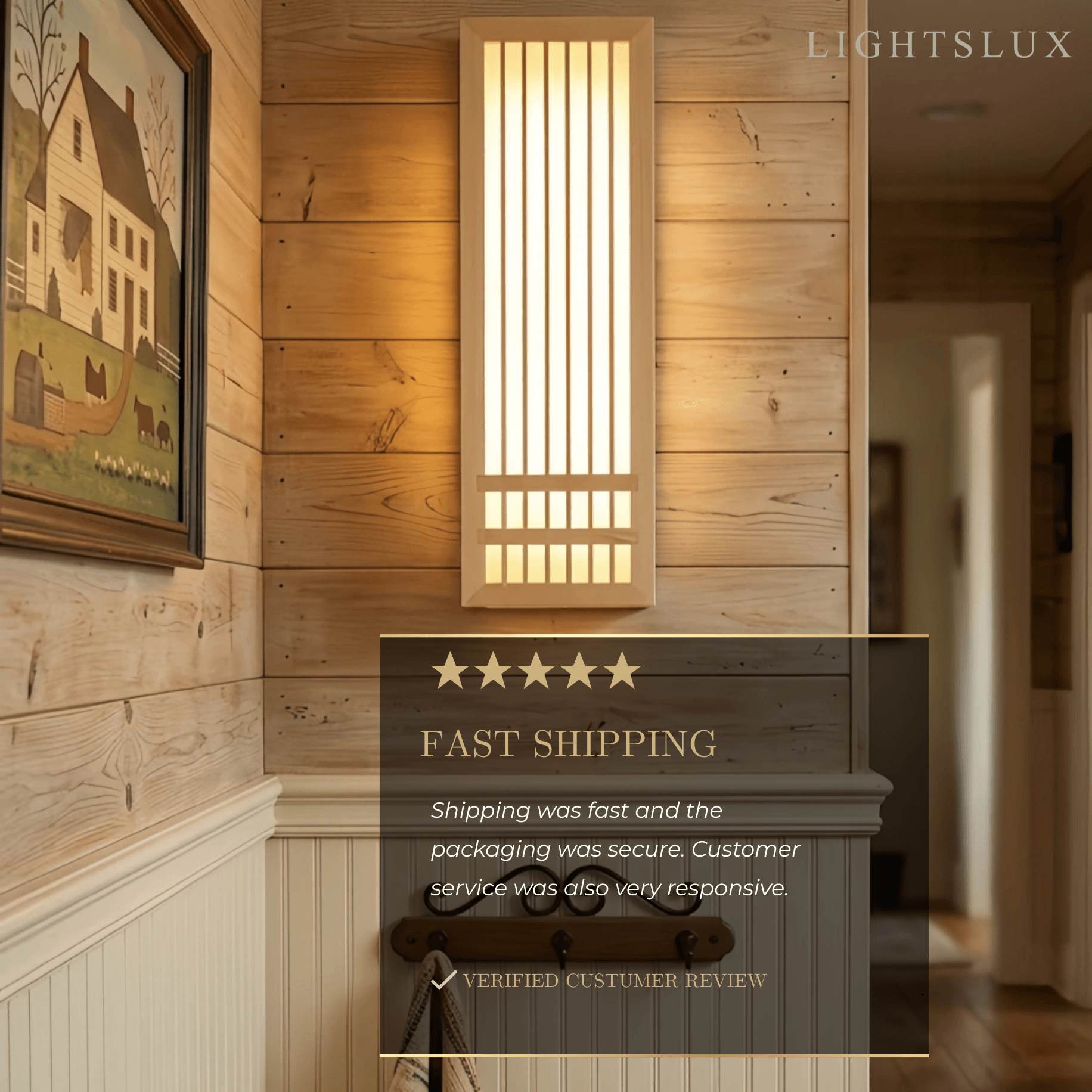 Zenno Modern Wood Wall Lamp