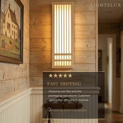 Zenno Modern Wood Wall Lamp