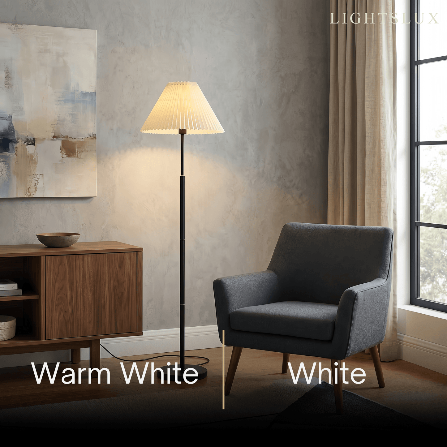 Crema Vintage Floor Lamp