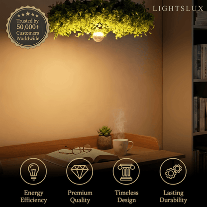 Botanica Art Deco Modern LED Ceiling Light
