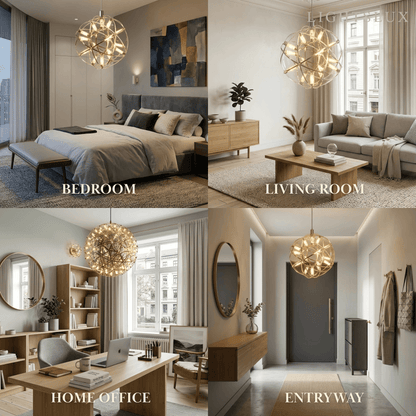 Irondale Industrial Globe Pendant Light 