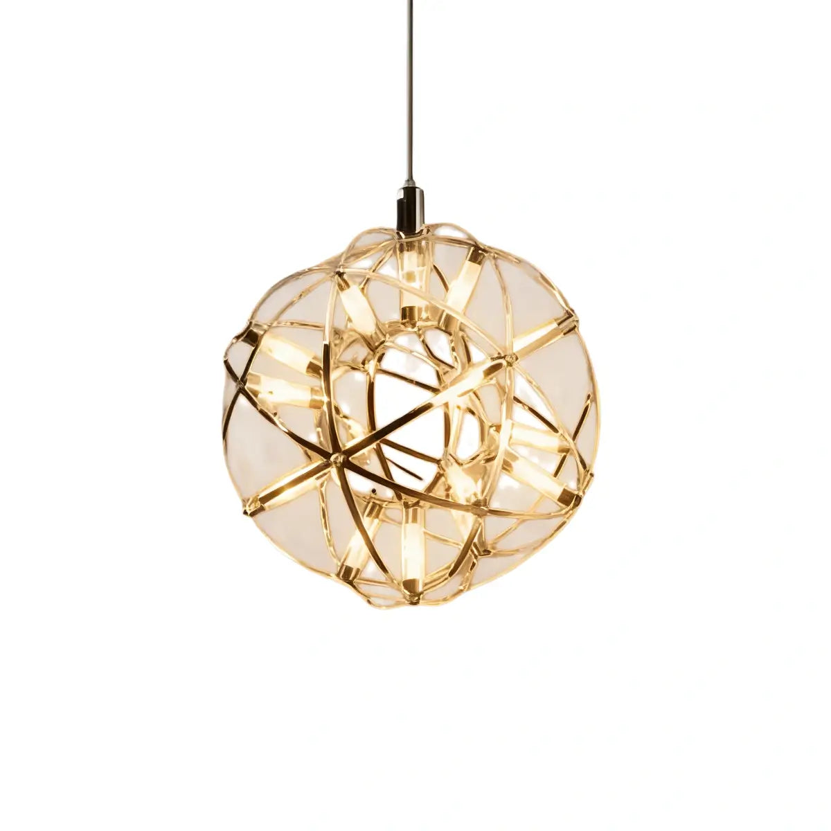 Irondale Industrial Globe Pendant Light 