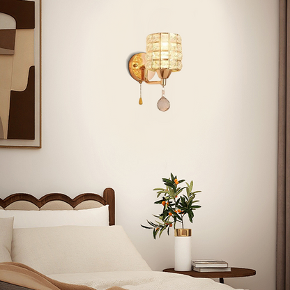 Excelis Modern Crystal Wall Lamp