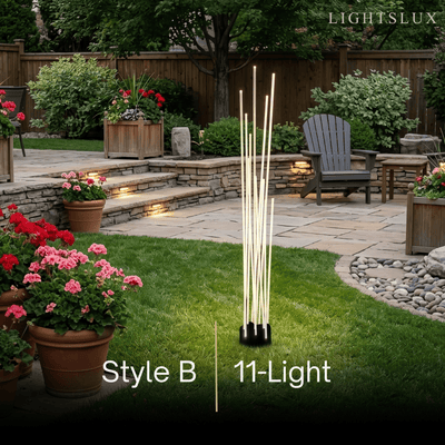 Arcato Art Deco Optical Fiber LED Path Light