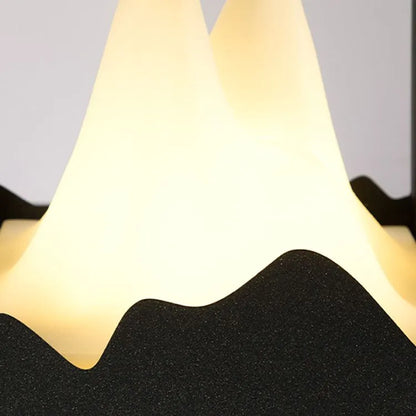 Lunara Designer Metal Outdoor Path Lamp