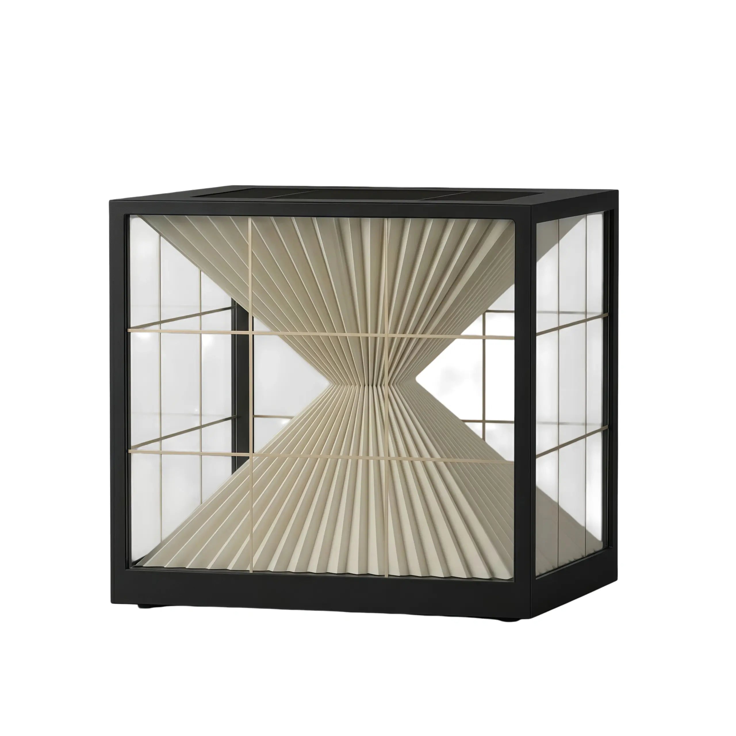 Modern Metal Outdoor Floor Lamp