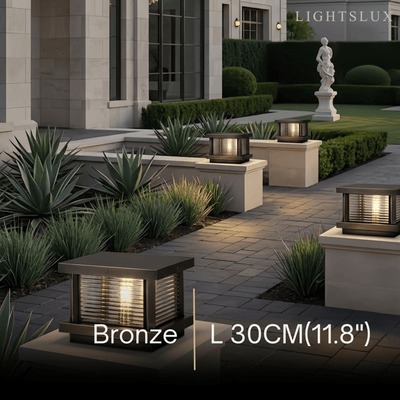 Arcato Modern Square Pillar Light 