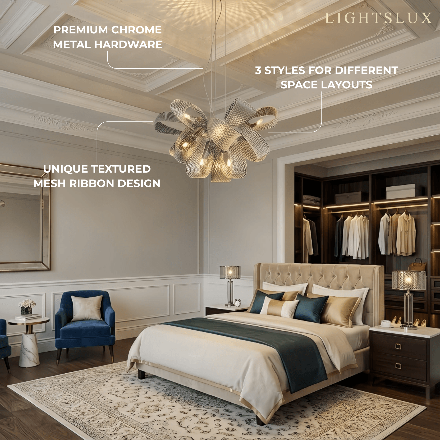 Excelis_Chandelier_Light--Glass_Stainless_Steel_for_Bed_Room