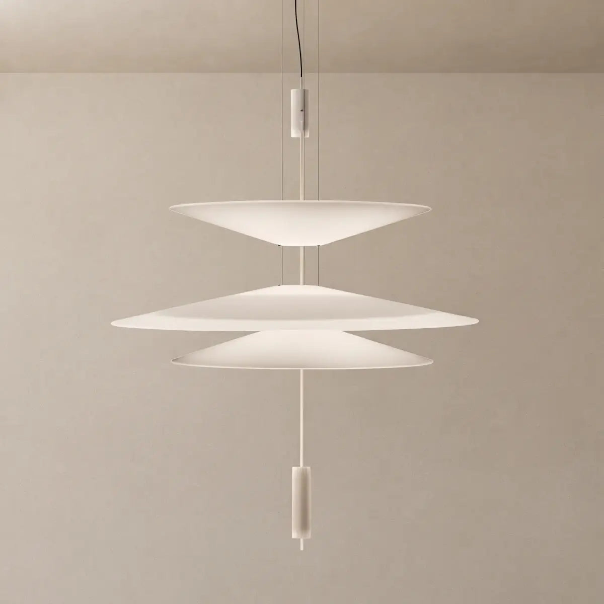 Nebula Modern Acrylic Chandelier – Multi-Tier Disc for DininBE