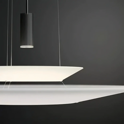 Nebula Modern Acrylic Chandelier – Multi-Tier Disc for Dining XJ