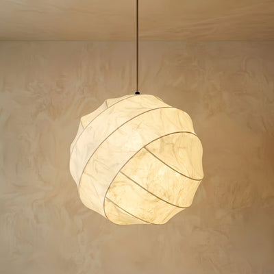 Sandora_Silk_Pendant_Light_--_White_Natural_Mulberry_for_Light
