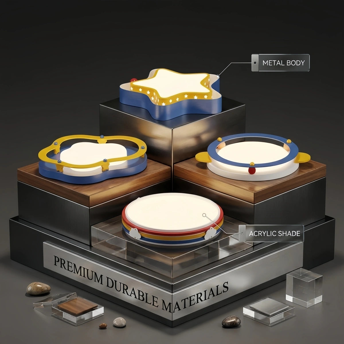 Morandia Cartoon LED Ceiling Light--Multi-Color for Children's room
