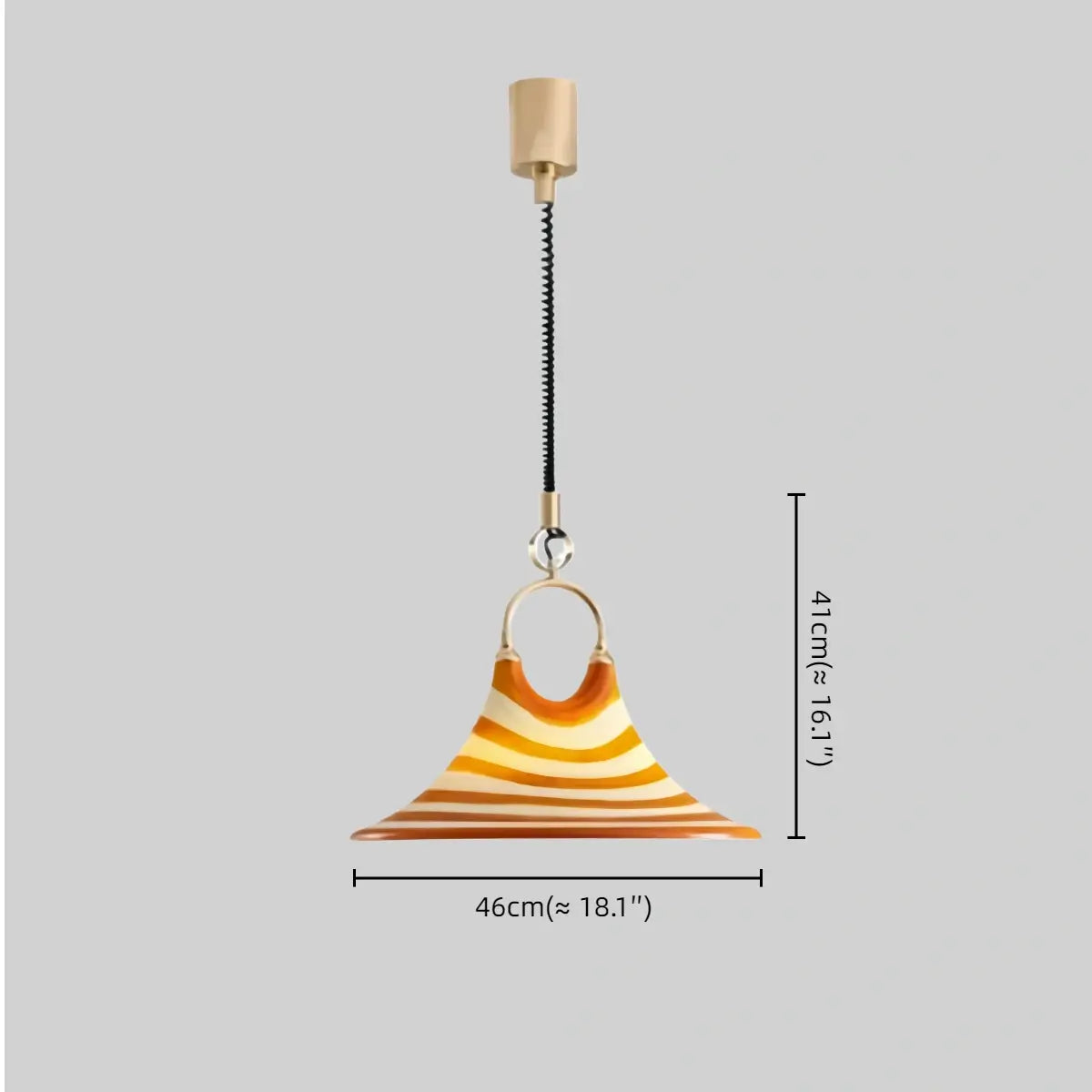 Vivara Art Deco Pendant Light--  Acrylic for Dining Room