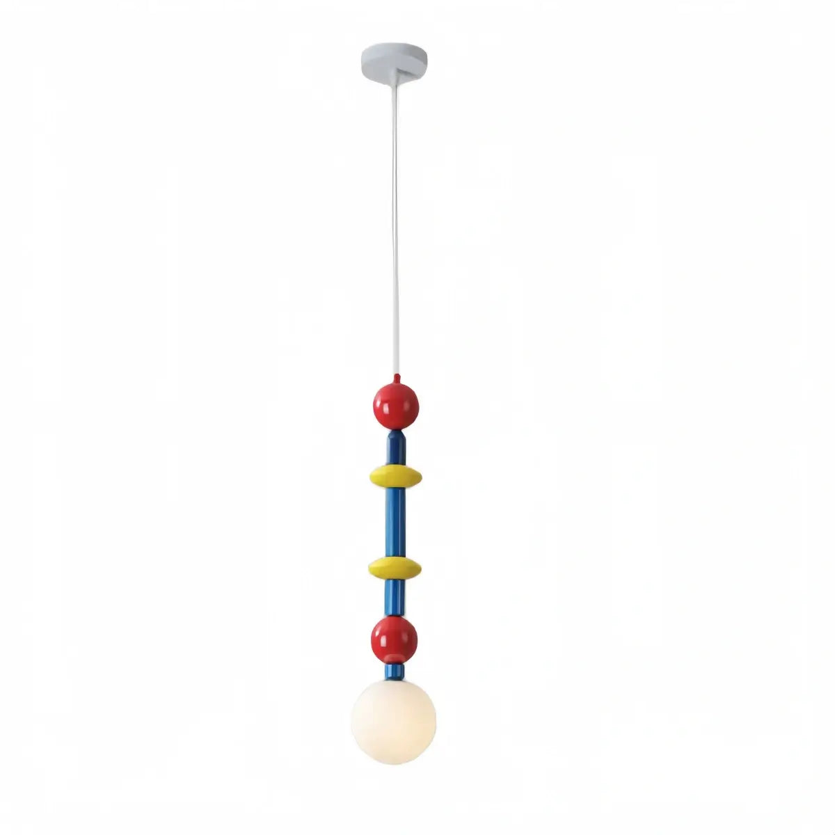 Vivara Cartoon Pendant Light – Iron & Acrylic Multicolor for Children's Room