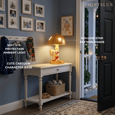 Cartoon Table Lamp  for Kids Room Bedside2