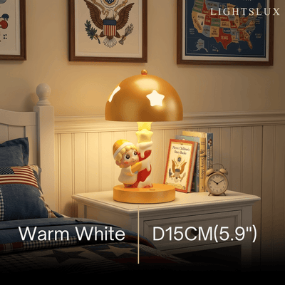 Vivara Cartoon Table Lamp --Cute Resin Night Light 