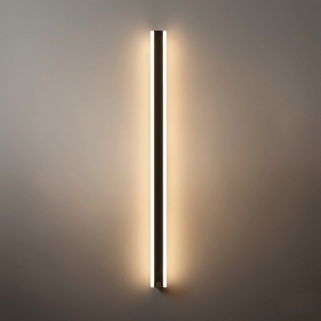 Arcato Modern Outdoor LED Wall Light with Sensor - in 8 Size for Outdoor
