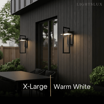 Minimalist Outdoor Wall Sconce