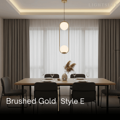 Pendant Light in 5 Style for Dining Room/Living Room