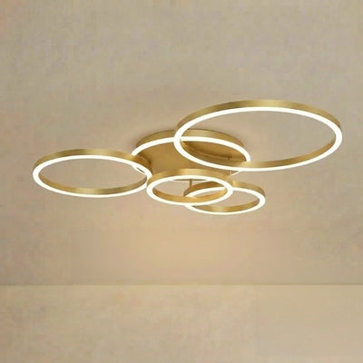 Nebula_Ring_Black_Gold_Celing_Light_4_Living_Room_Commercial