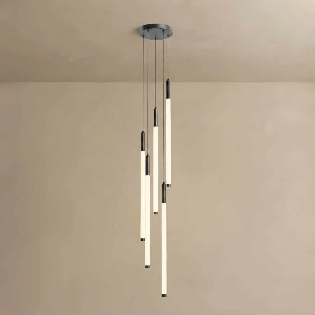 Waterfall Design for Staircases & High Ceilings-LIGHTLUX