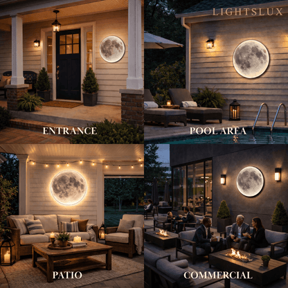 Lunara Moon Wall Light