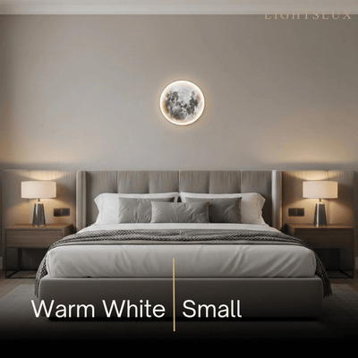 Moon Wall Night Light – Soft Warm LED Wall Lamp for Nursery & Cozy Home Lighting