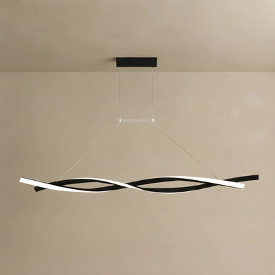  Pendant – Matte Black LED for Dining Room/Kitchen Island