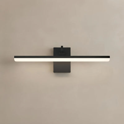  Vanity Light – Horizontal Light Bar in Matte Black/Brushed Gold for Bathroom