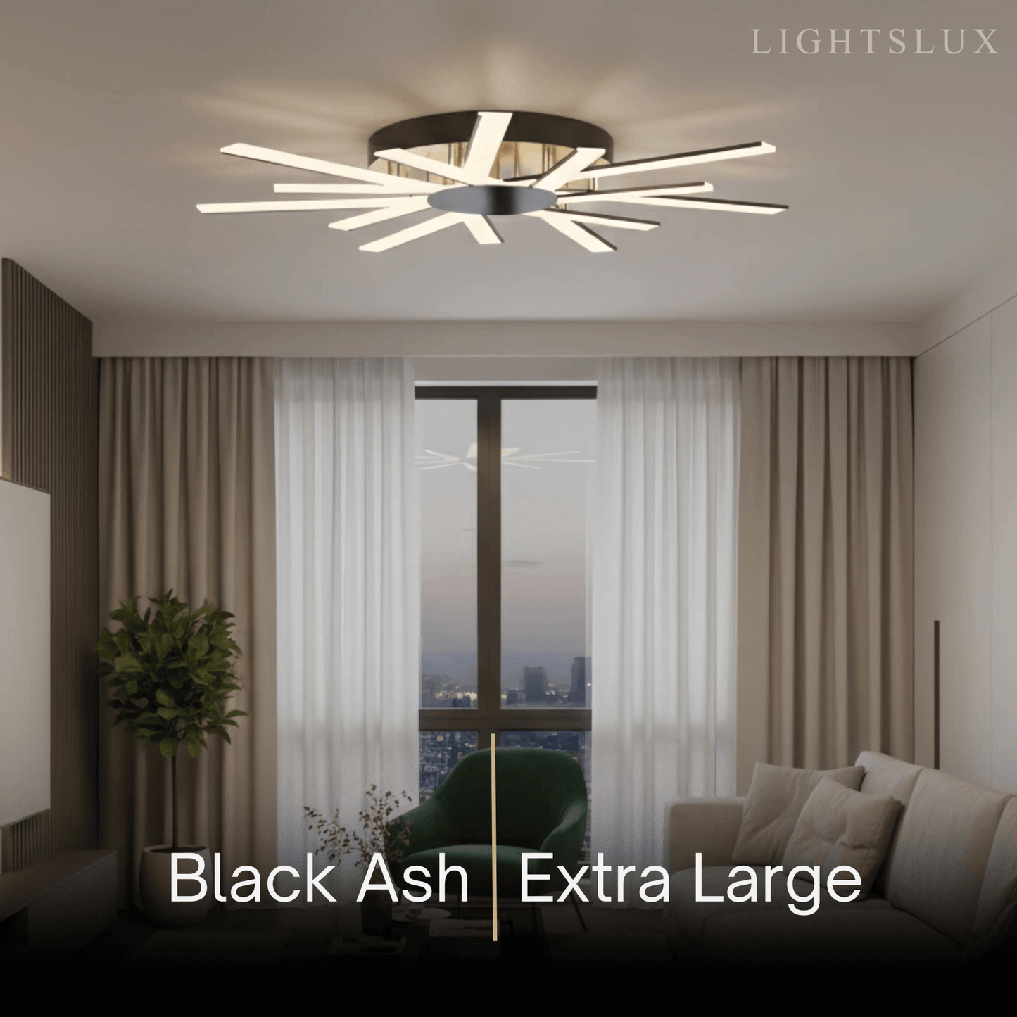 Nebula_Modern_Star_Radiating_Ceiling_Light