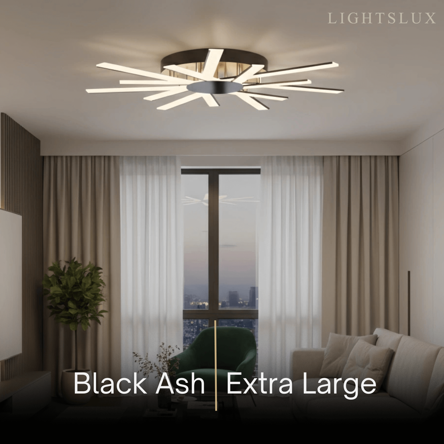 Nebula_Modern_Star_Radiating_Ceiling_Light