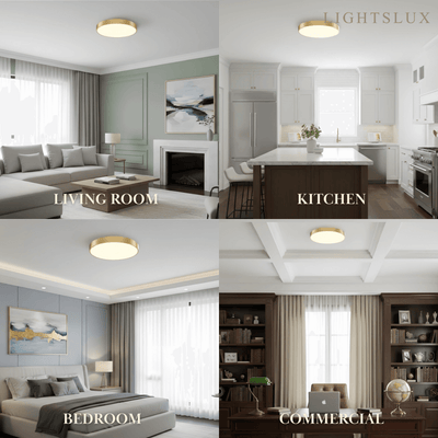 Excelis Solid Brass Ceiling Light