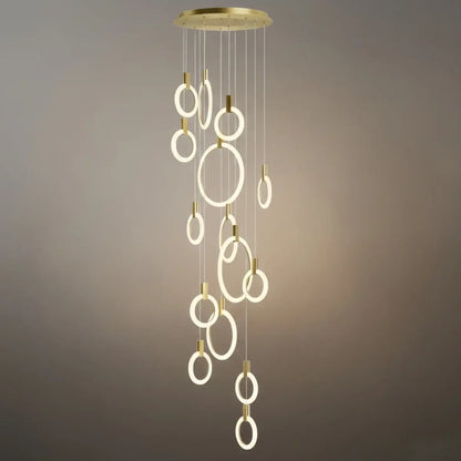 Excelis_Luxury_Layered_Ring_Chandelier