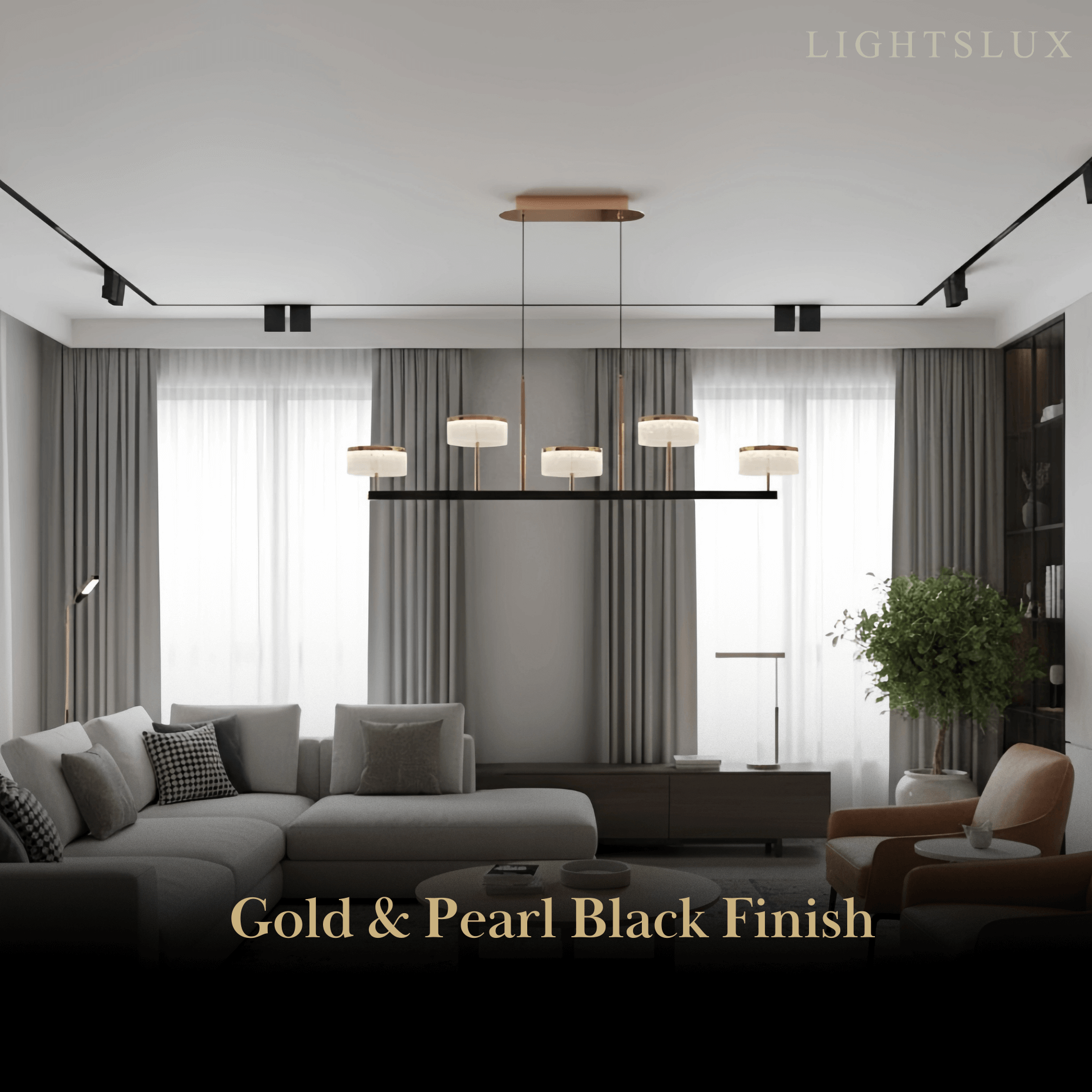 Modern_Linear_Gold_Black_Pendant_Light