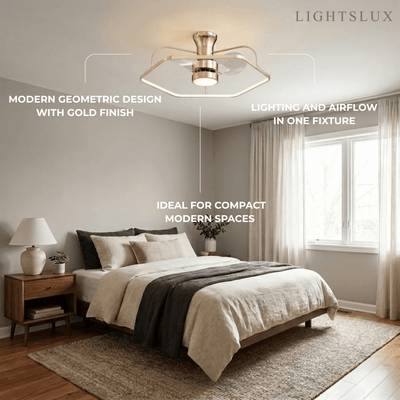 Excelis_Geometric_Ceiling_Light_with_Fan_Gold