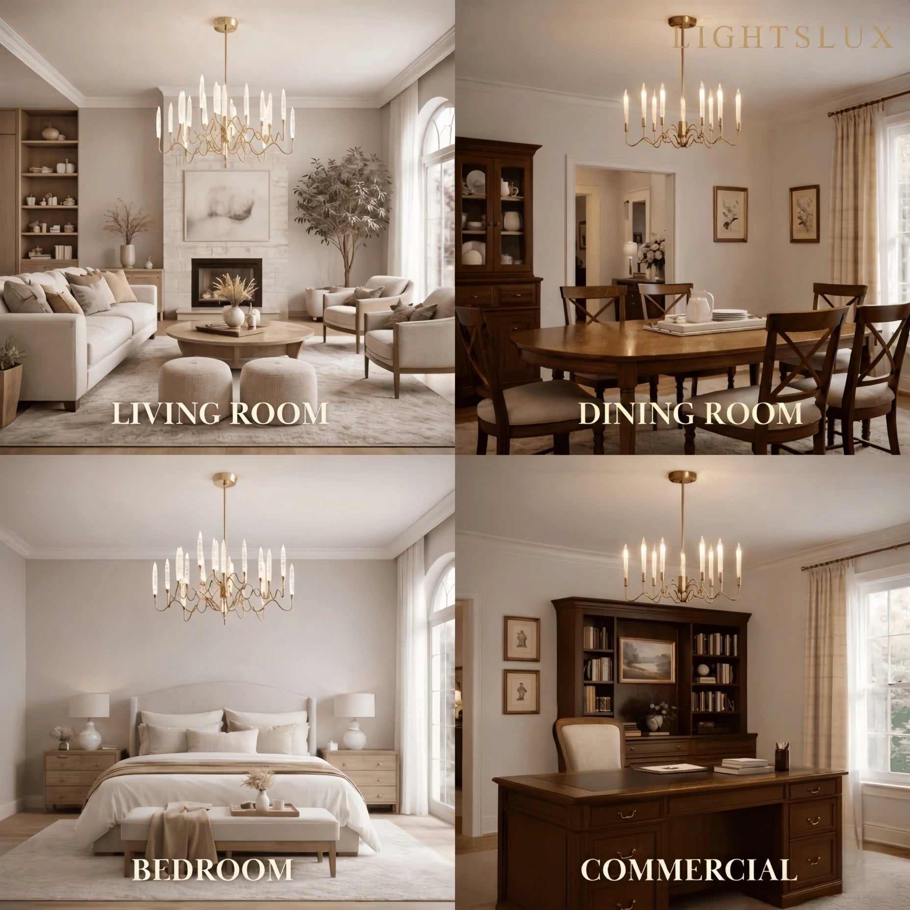 Excelis_Modern_Geometric_Gold_Chandelier_Reflective_Stainless_Steel_Spectacle_Living_Room