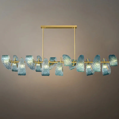 Art Deco Peacock Chandelier