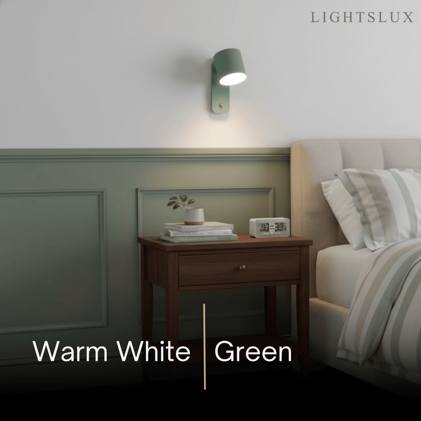 Modern Wall Lamp – Rotatable Cylinder Macaron Color Palette