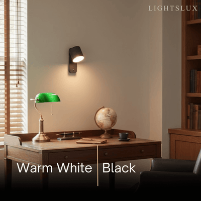 Modern Wall Lamp – Rotatable Cylinder Macaron Color Palette