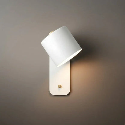 Modern Wall Lamp – Rotatable Cylinder Macaron Color Palette
