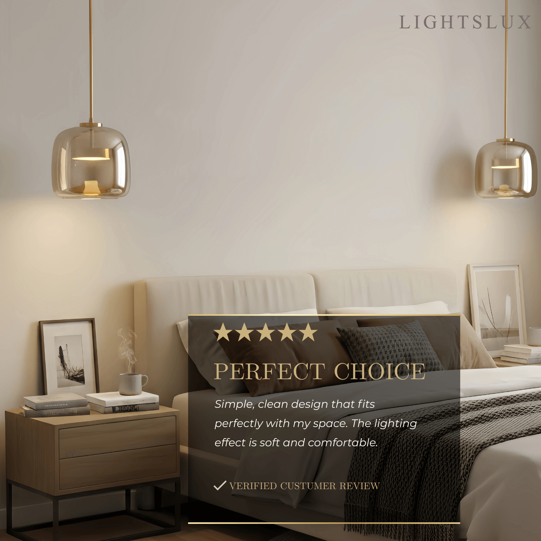 Vetro Modern Hand-Blown Pendant Lamp