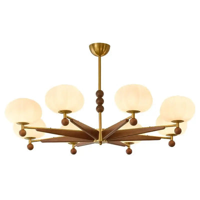 Mid-Century Modern Starburst Chandelier 