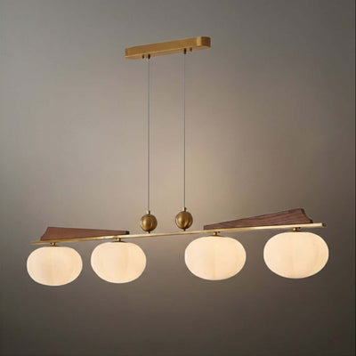 Mid-Century Modern Starburst Chandelier 