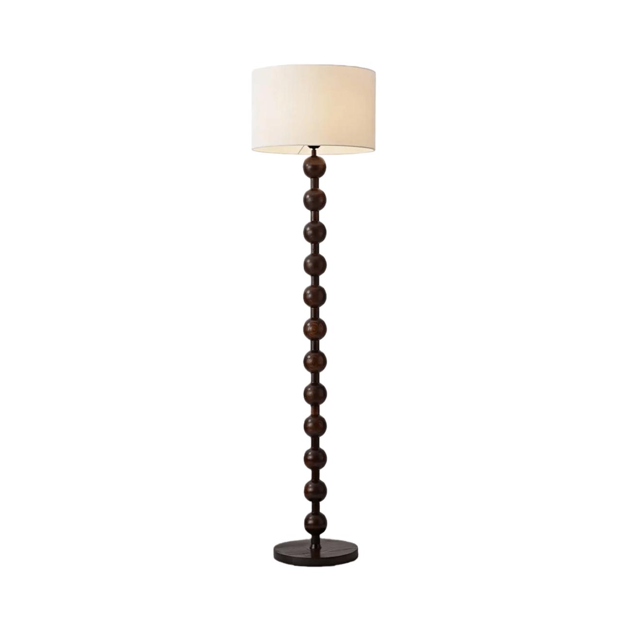 Solid Ash Wood Floor Lamp 