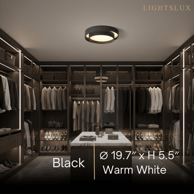 Contemporary Cylinder Ceiling Light — Matte Neutral LED for Living Room