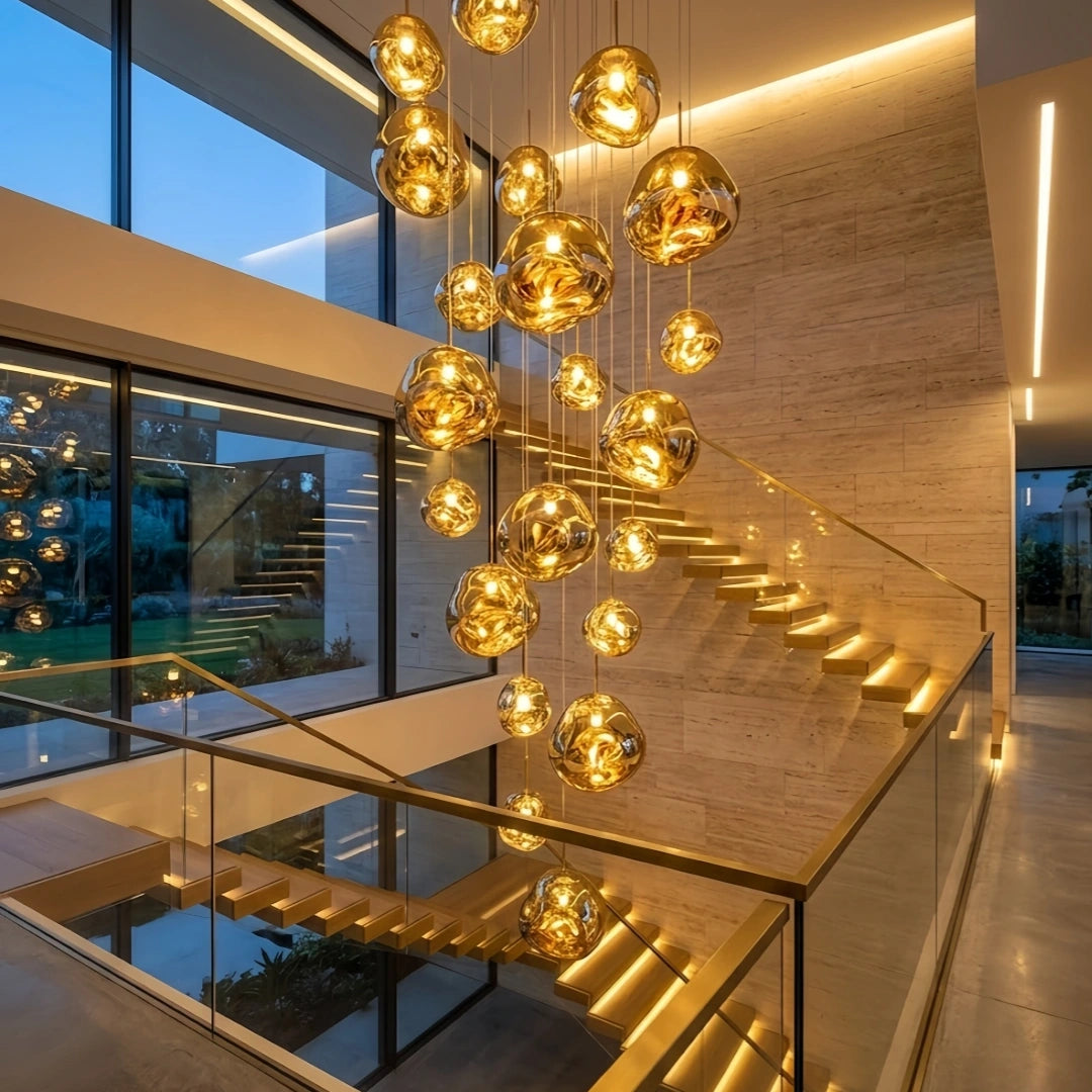 Pendant Lamp — Mirror Finish in 4 Color for Dining Room/Living Room