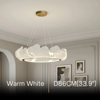 Excelis Modern Metal/Acrylic Chandelier
